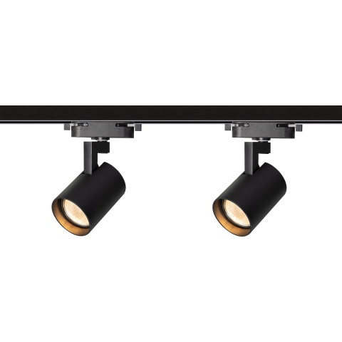 Lampa Szynowa VOLF 1xGU10 Czarna do Szynoprzewodu 1-Obwodowego v2.0
