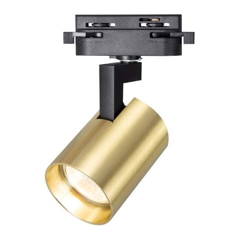 Lampa Szynowa VOLF 1xGU10 Złota do Szynoprzewodu 1-Obwodowego v2.0
