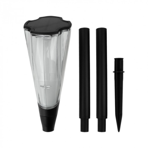 Lampa solarna LED wbijana Pochodnia Ciepła 1600K Czujnik Zmierzchu IP65