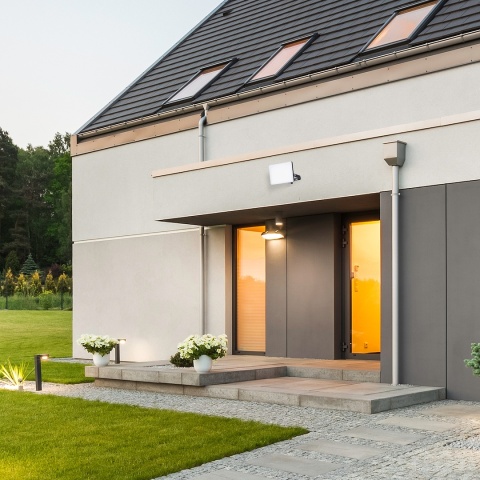 Naświetlacz LED 30W 3000lm 5000K IP65 Zewnętrzny Czarny Garaż Ogród