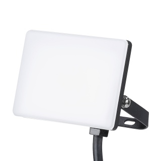 Naświetlacz LED 50W 5000lm 5000K IP65 Zewnętrzny Czarny Garaż Ogród