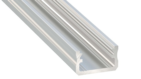 Profil LED aluminiowy PREMIUM nawierzchniowy TYP-A surowy 1m do taśm LED LUMINES