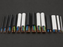 Przewód elektryczny Płaski H03VVH2F OMYp 300V 2x0,75 płaski biały linka 1m