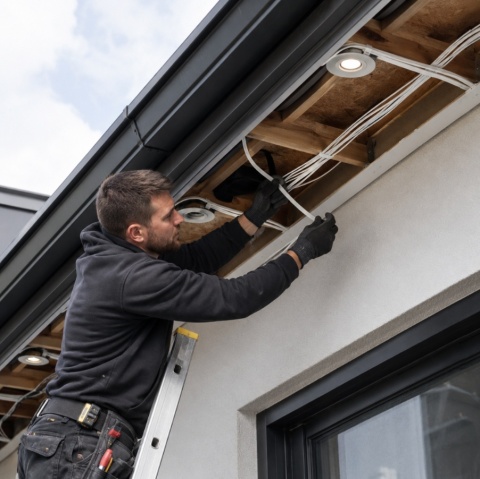 Przewód elektryczny Płaski H03VVH2F OMYp 300V 2x0,75 płaski biały linka 1m