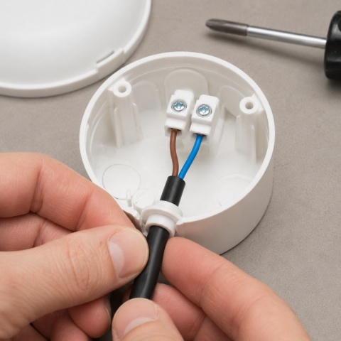 Przewód okrągły elektryczny H03VVF OMY 300V 2x0,75 czarny linka 25m