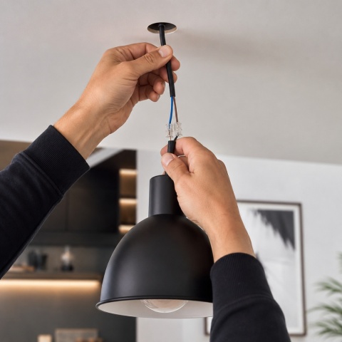 Przewód okrągły elektryczny H03VVF OMY 300V 2x0,75 czarny linka 25m