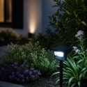 Reflektor Solarny Point Lampa Ogrodowa Czujnik Zmierzchu Wbijana 2w1 8000K IP44