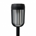 Słupek Solarny Flame Lampa Ogrodowa Efekt Płomienia Ogień Pochodnia IP44