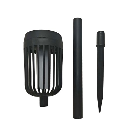 Słupek Solarny Flame Lampa Ogrodowa Efekt Płomienia Ogień Pochodnia IP44