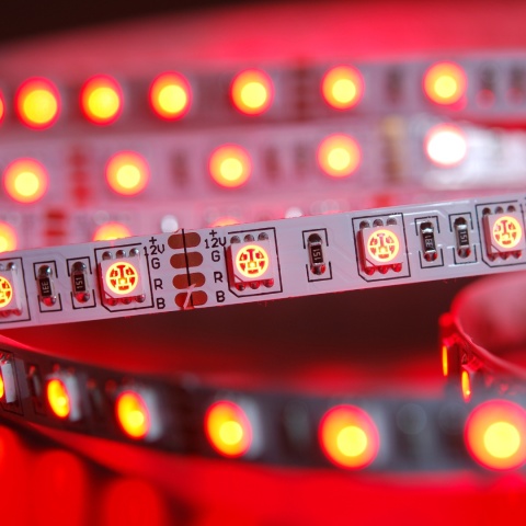 Taśma LED RGBW Kolorowa SMD 5050 5M Multikolor + Biały Neutralny 4000K IP20