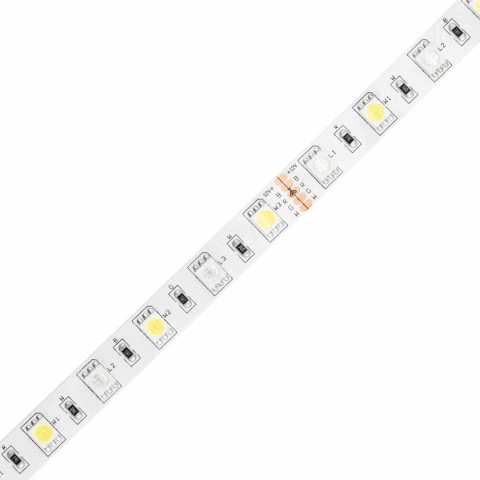 Taśma LED RGBW Kolorowa SMD 5050 5M Multikolor + Biały Neutralny 4000K IP20