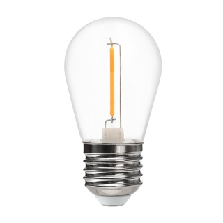 Żarówka LED do Girlandy 1W ST45 E27 2700K Ciepła Filamentowa OZDOBNA