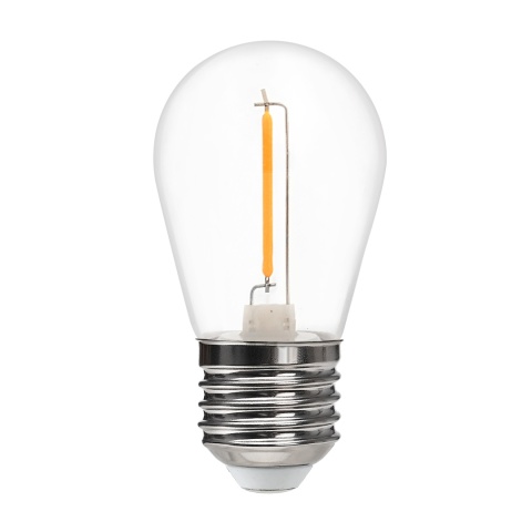 Żarówka LED do Girlandy 1W ST45 E27 2700K Ciepła Filamentowa OZDOBNA
