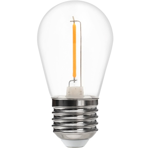 Żarówka LED do Girlandy 1W ST45 E27 2700K Ciepła Filamentowa OZDOBNA