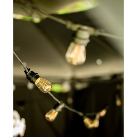 Żarówka LED do Girlandy 1W ST45 E27 2700K Ciepła Filamentowa OZDOBNA