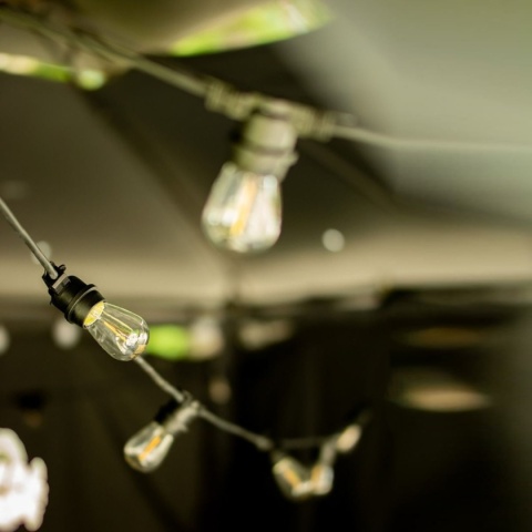 Żarówka LED do Girlandy 2W E27 2700K Ciepła Kulka 250lm