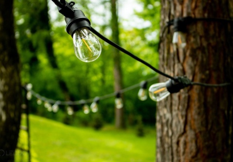 Żarówka LED do Girlandy 2W E27 2700K Ciepła Kulka 250lm