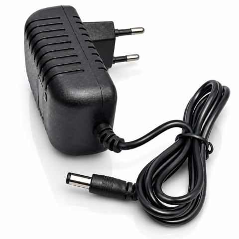 Zasilacz impulsowy wtyczkowy 18W 12V DC wtyk DC 2.1/5.5