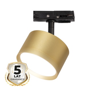 Lampa Szynowa CYKLOP 1xGX53 Złota do Szynoprzewodu 1-Obwodowego v2.0
