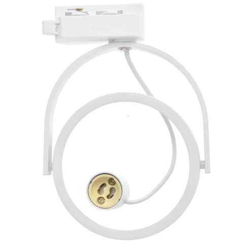 Lampa Szynowa LUGAR 1xAR111 GU10 Biała do Szynoprzewodu 1-Obwodowego v2.0