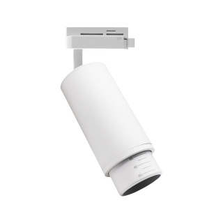 Lampa Szynowa MICA ZOOM 1xGU10 Biała do Szynoprzewodu 1-Obwodowego v2.0