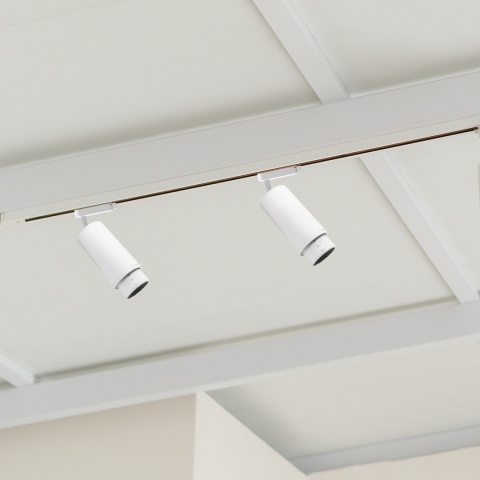 Lampa Szynowa MICA ZOOM 1xGU10 Biała do Szynoprzewodu 1-Obwodowego v2.0