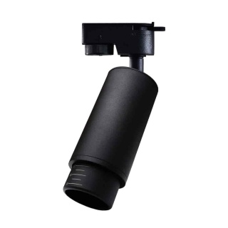 Lampa Szynowa MICA ZOOM 1xGU10 Czarna do Szynoprzewodu 1-Obwodowego v2.0