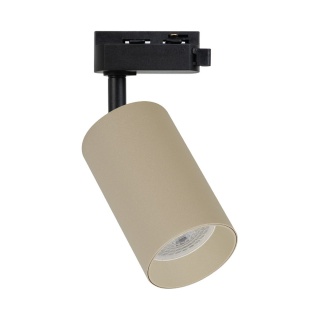 Lampa Szynowa PIPE 1xGU10 Beżowa do Szynoprzewodu 1-Obwodowego v2.0