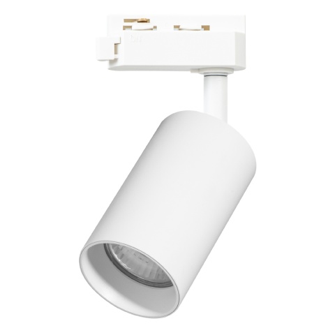 Lampa Szynowa PIPE 1xGU10 Biała do Szynoprzewodu 1-Obwodowego v2.0