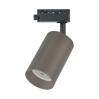 Lampa Szynowa PIPE 1xGU10 Czekoladowa do Szynoprzewodu 1-Obwodowego v2.0