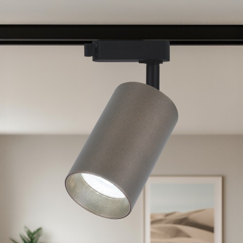 Lampa Szynowa PIPE 1xGU10 Czekoladowa do Szynoprzewodu 1-Obwodowego v2.0