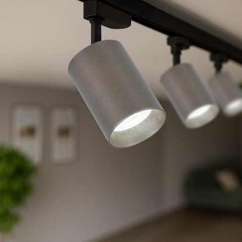 Lampa Szynowa PIPE 1xGU10 Czekoladowa do Szynoprzewodu 1-Obwodowego v2.0
