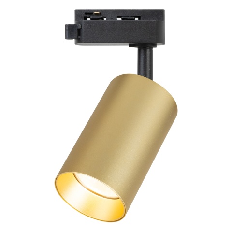Lampa Szynowa PIPE 1xGU10 Złota do Szynoprzewodu 1-Obwodowego v2.0