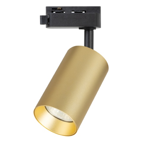 Lampa Szynowa PIPE 1xGU10 Złota do Szynoprzewodu 1-Obwodowego v2.0