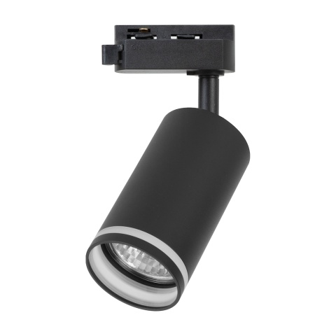 Lampa Szynowa PIPE RING 1xGU10 Czarna do Szynoprzewodu 1-Obwodowego v2.0