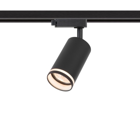 Lampa Szynowa PIPE RING 1xGU10 Czarna do Szynoprzewodu 1-Obwodowego v2.0