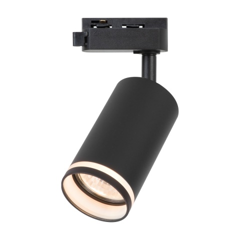 Lampa Szynowa PIPE RING 1xGU10 Czarna do Szynoprzewodu 1-Obwodowego v2.0