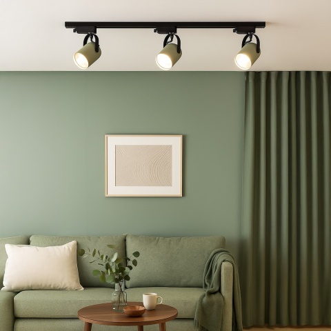 Lampa Szynowa QUBER 1xE27 Szałwiowa do Szynoprzewodu 1-Obwodowego v2.0