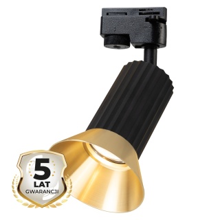 Lampa Szynowa TULIP 1xGU10 Czarna do Szynoprzewodu 1-Obwodowego v2.0