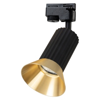 Lampa Szynowa TULIP 1xGU10 Czarna do Szynoprzewodu 1-Obwodowego v2.0