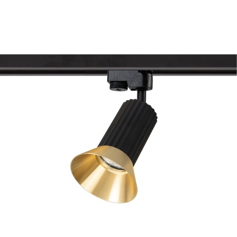 Lampa Szynowa TULIP 1xGU10 Czarna do Szynoprzewodu 1-Obwodowego v2.0