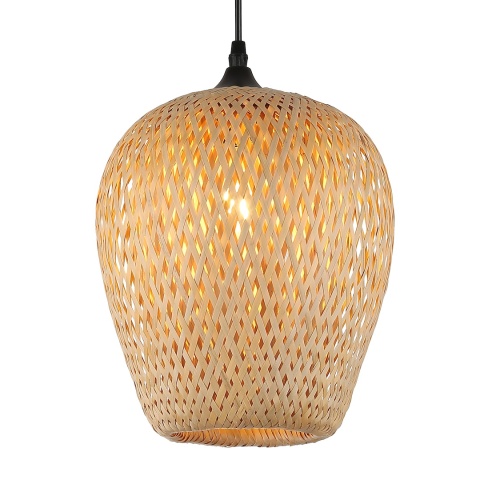 Lampa wisząca ALMA - zwis 1xE27 czarna 23 cm Milagro