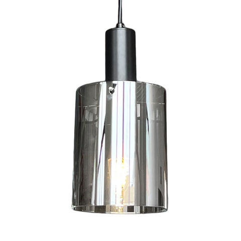 Lampa wisząca Arcadia - zwis 1xE27 czarna 13 cm Milagro