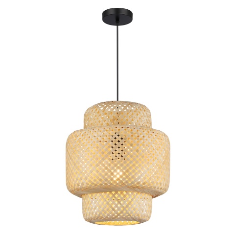 Lampa wisząca HESTIA - zwis 1xE27 czarna 30 cm Milagro