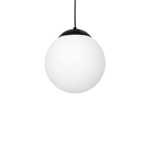 Lampa wisząca LIMA - zwis 1xE27 czarna 25 cm Milagro