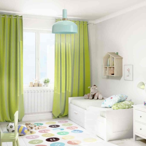 Lampa wisząca MALMO - zwis 1xE27 miętowa 30 cm Milagro
