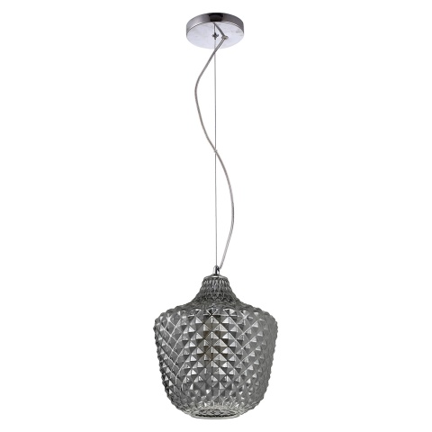 Lampa wisząca ORLANDO - zwis 1xE27 chromowana 26 cm Milagro ML5549