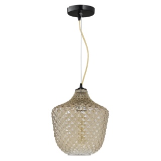 Lampa wisząca ORLANDO - zwis 1xE27 chromowana 26 cm Milagro ML5550