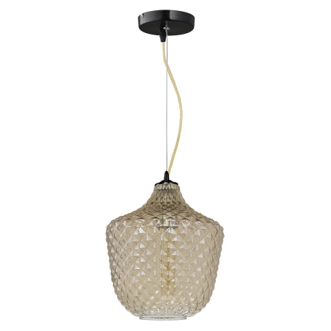 Lampa wisząca ORLANDO - zwis 1xE27 chromowana 26 cm Milagro ML5550