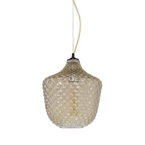 Lampa wisząca ORLANDO - zwis 1xE27 chromowana 26 cm Milagro ML5550